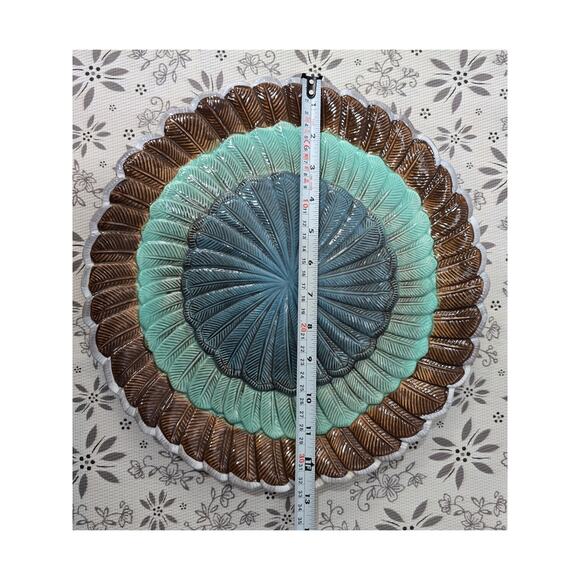 NWT John Derian for Target Feathers Round Serving Platter – 13" Stoneware - Picture 5 of 7